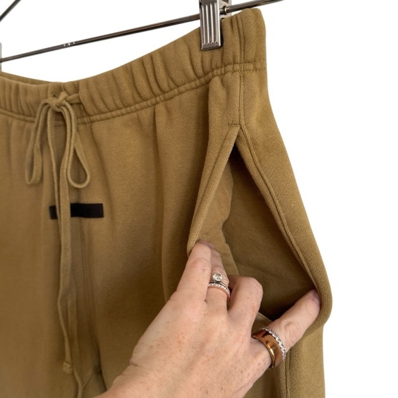 Fear of God Essentials Amber Fleece Lounge Pants, Size S - Picture 6 of 12